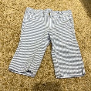 Janie and Jack seersucker pants NWOT 3-6 months